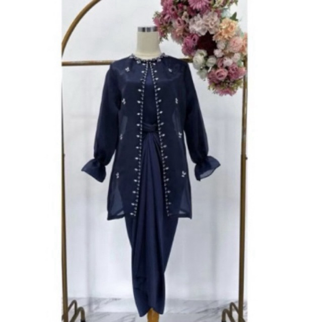 preloved one set jemma organza