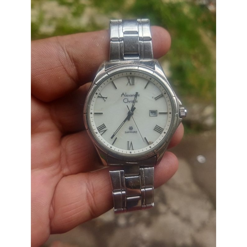 Jam Tangan Pria Analog AC Alexander Christie 8400 md original preloved second