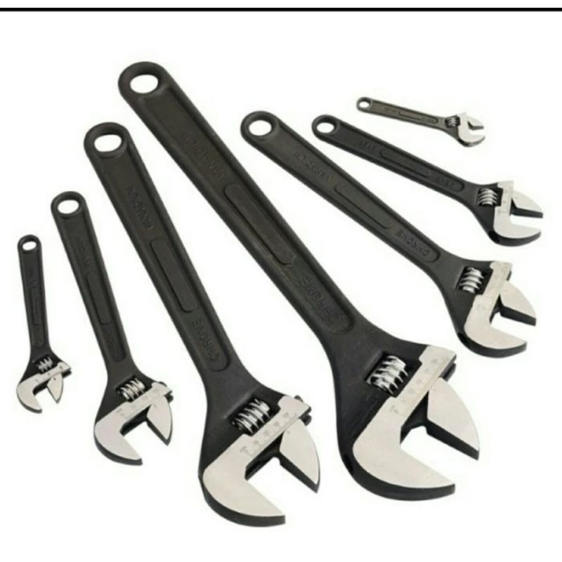 genius tools adjustable wrench / kunci inggris 24 inch ~ 600 mm