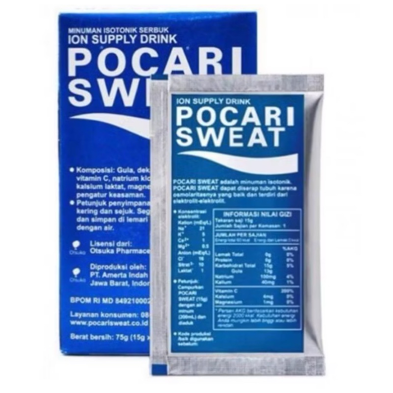 

POCARI SWEAT sachet Pocari Sweat Minuman Isotonik Serbuk