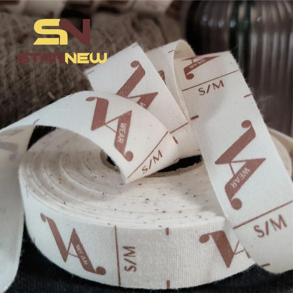 

Custom Label Hijab Label Baju Inisial Nama Brand Usaha 3 cm