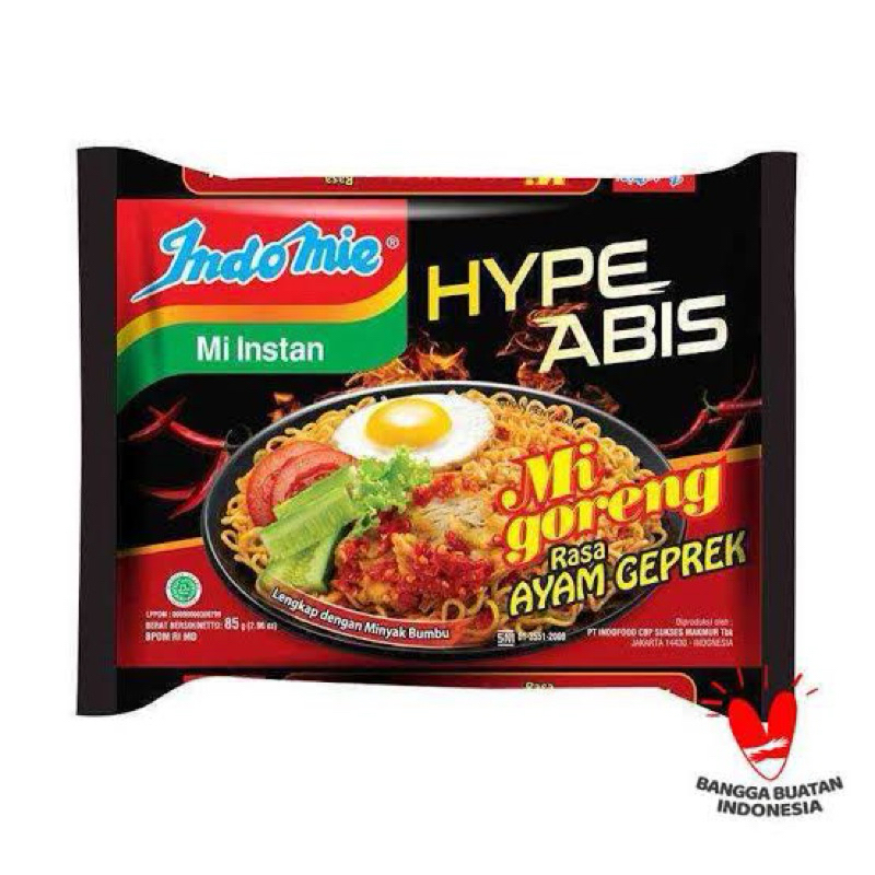 

Indomie Hype Abis Ayam Geprek