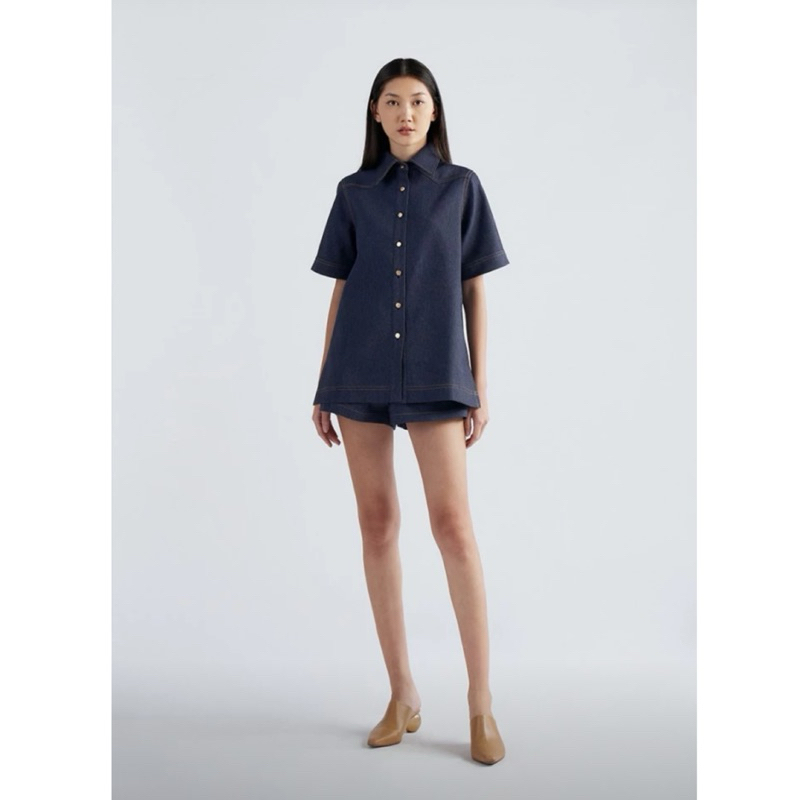 BNWT Duma Bardi Denim Shirt Size 1