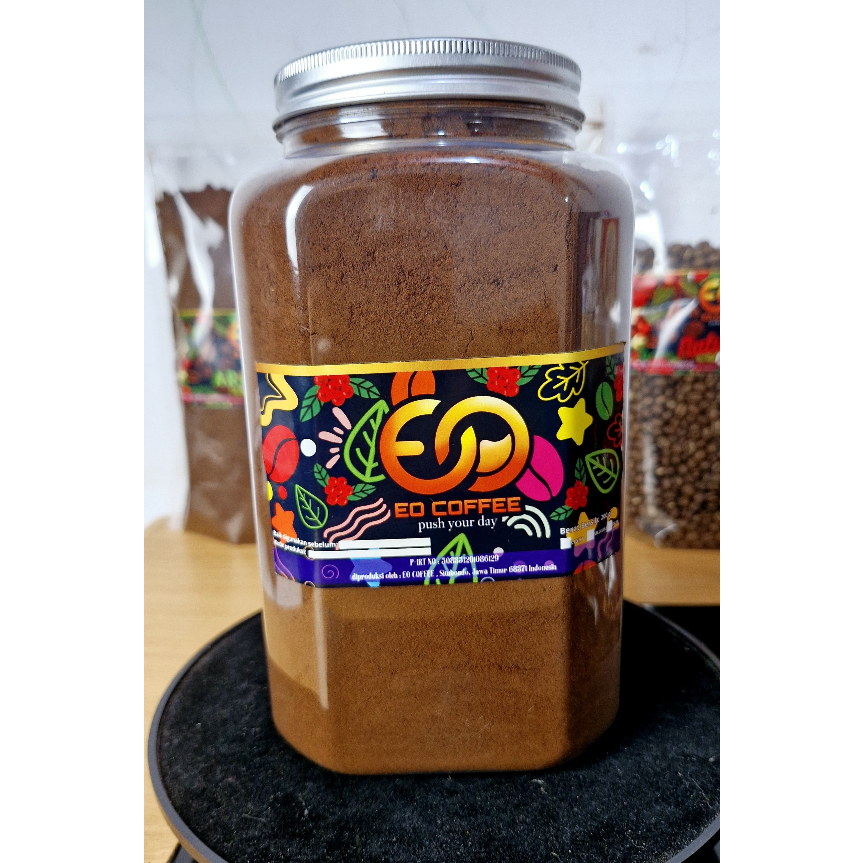 

Kopi Bubuk Arabika Premium Kayumas 1000 gr Grade A | Arabica Coffee | Kemasan Kaleng Premium