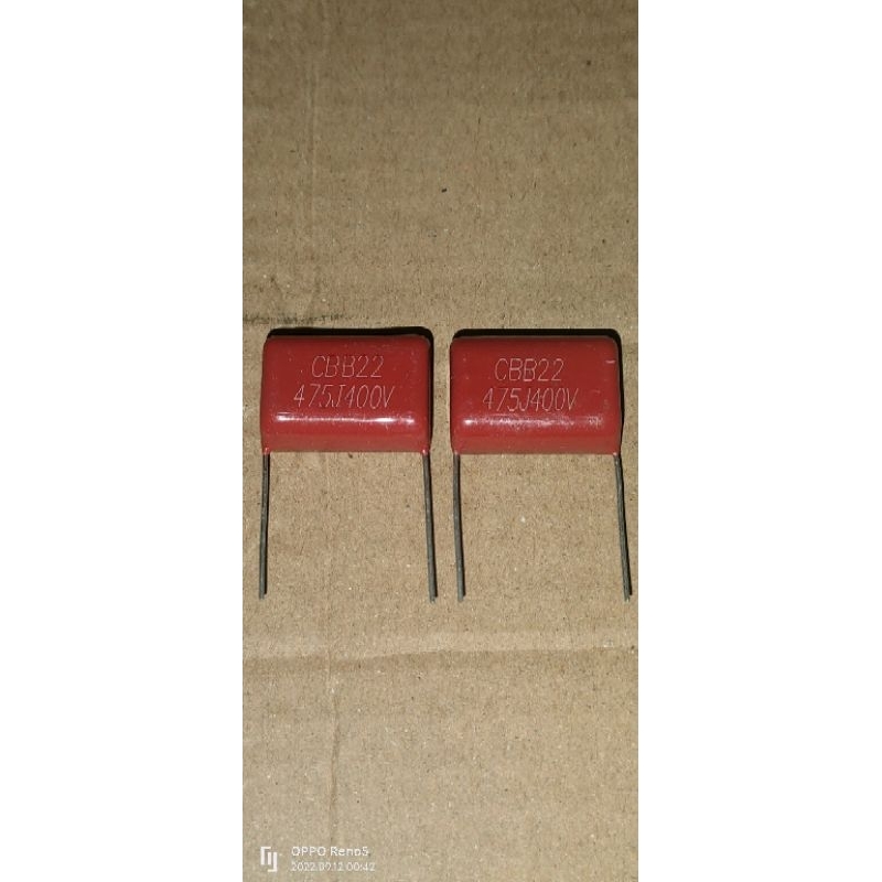 CAPASITOR MILAR 475J/400V ORIGINAL