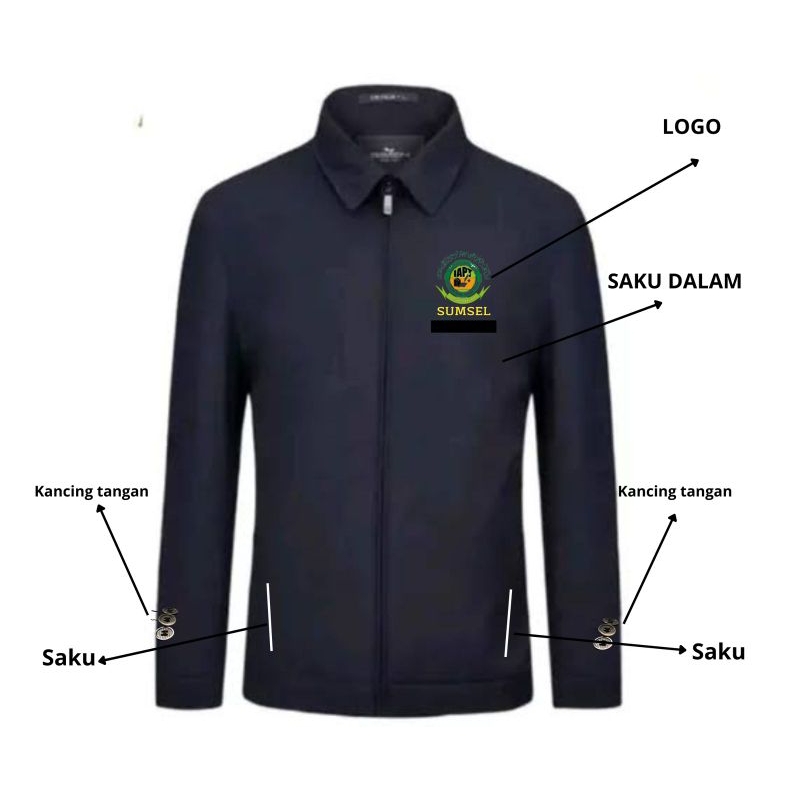 Jasket pria Jasket Santri Jasket Costume bordir