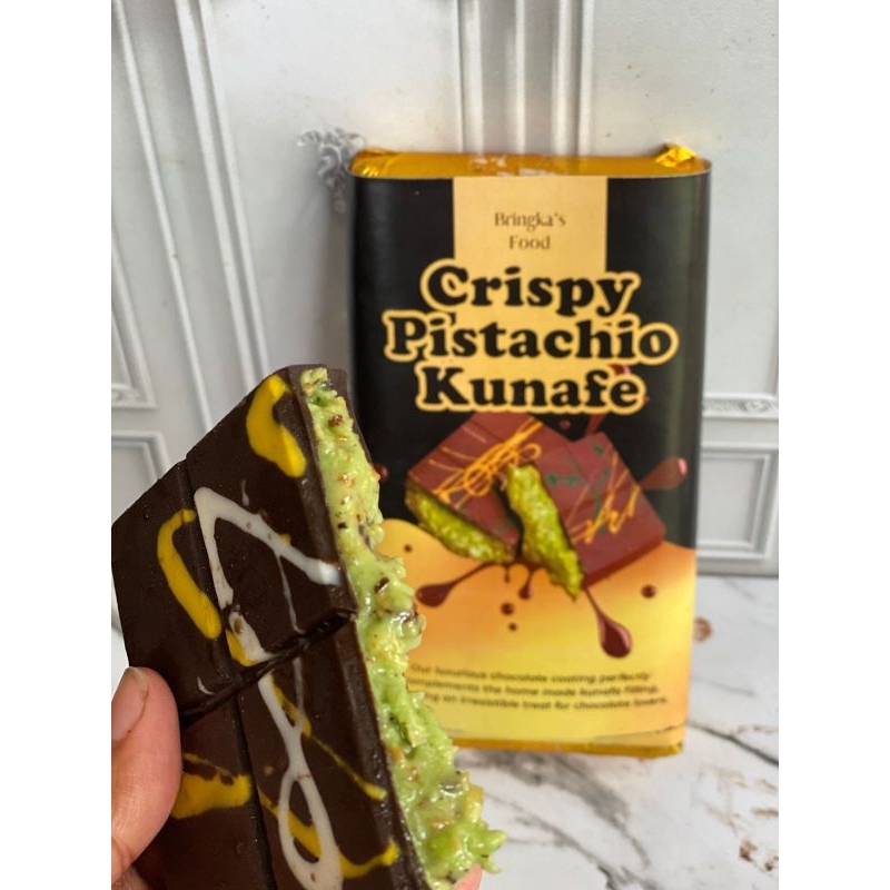 

COKLAT DUBAI Bringka's Food Crispy Pistachio Kunafe