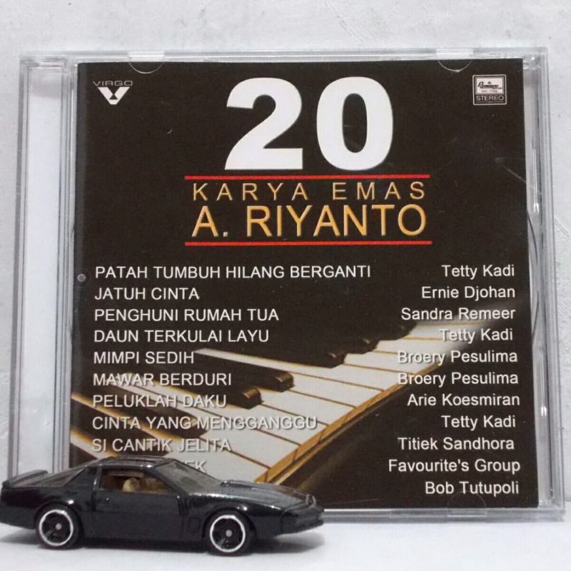 CD A. Riyanto - 20 Karya Emas ft. Tetty Kadi Ernie Djohan Sandra Remeer Broery Pesulima Arie Koesmir