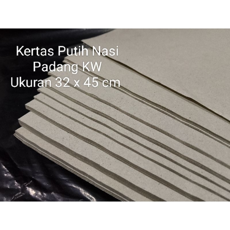 Kertas Nasi Padang Putih Kiloan Ukuran 32 x 45 cm