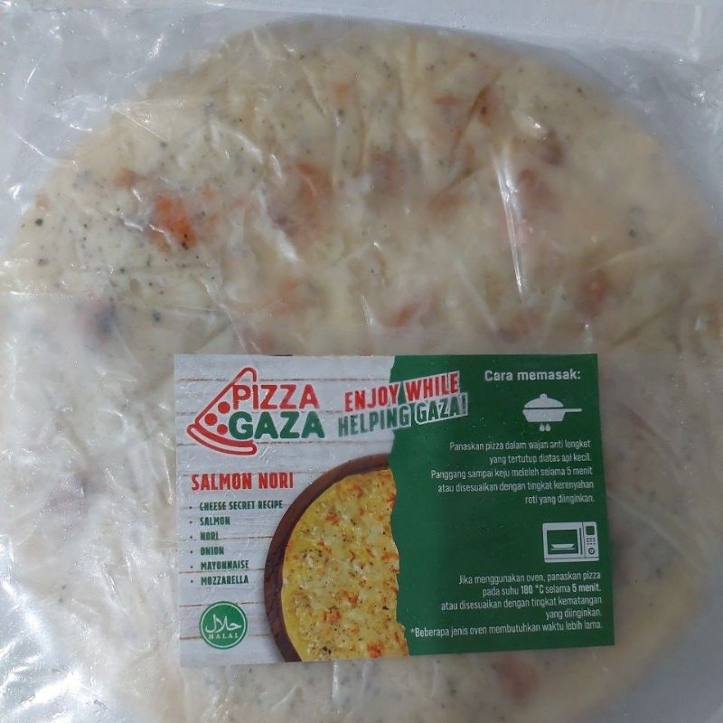 

Pizza Gaza Salmon Nori