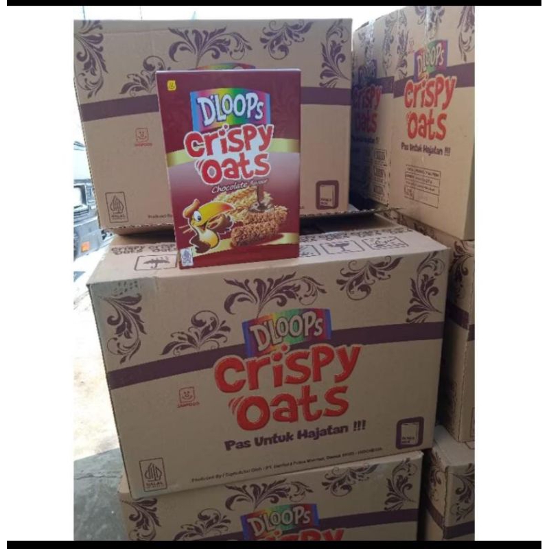 

D'loops crispy oat inner box 1karton isi 24box