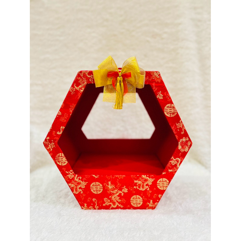 

Kotak Segi Mika Parcel / box imlek / parcel imlek / sanjitan