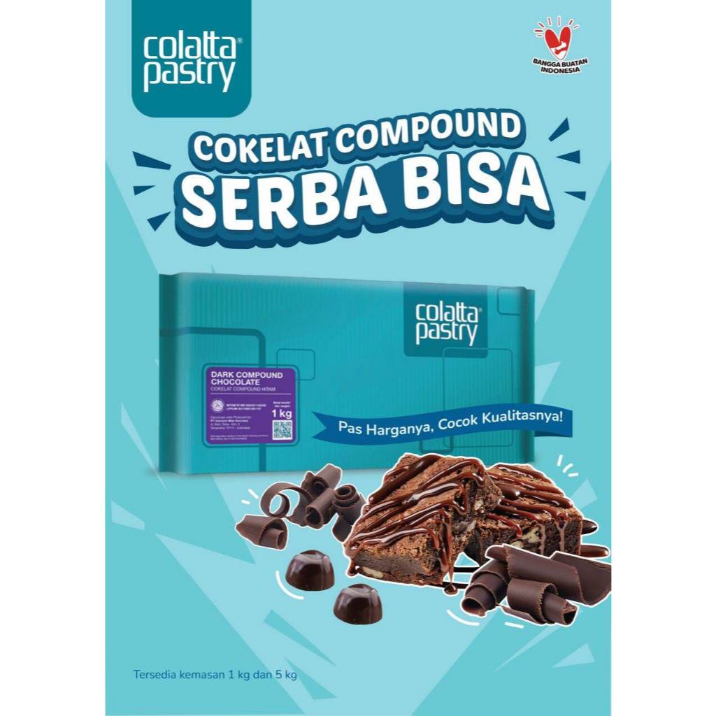 

Colatta Pastry Dark Chocolate Compound 1Kg