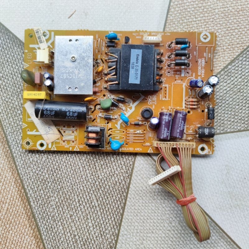 power suplay ace matic regulator psu tv polytron PLD 24T811/TY PLD 24T811/ TY PLD24T811