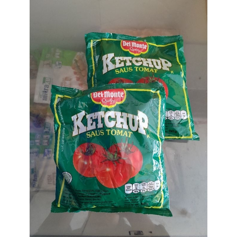 

saus sachet tomat delmonte 192gr/saus tomat/saus sachet