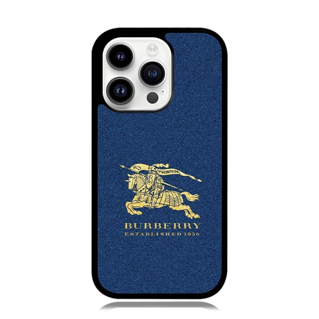 Case Iphone 17 16 15 14 13 12 11 X Xs Xr Pro Max Mini Plus Burberry softcase custom