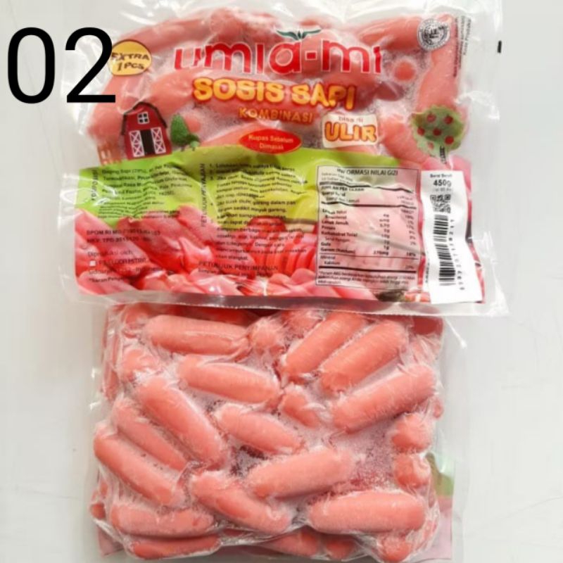 

Umia-Mi Sosis Sapi Kombinasi Ulir