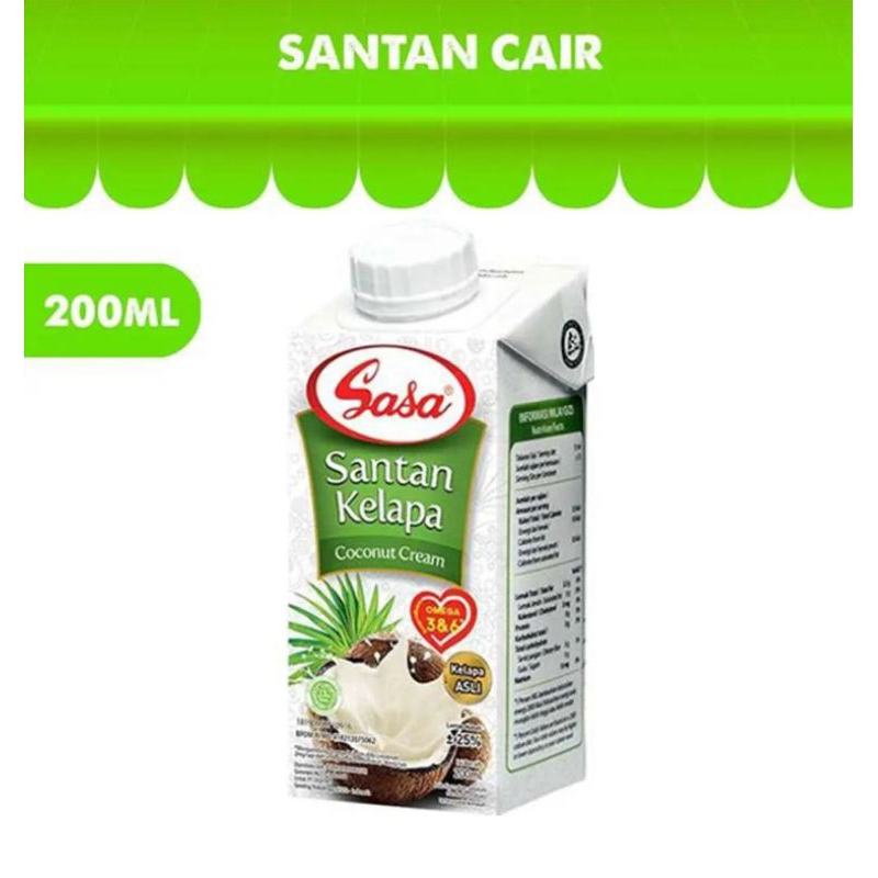 

Sasa Santan Kelapa 200MI