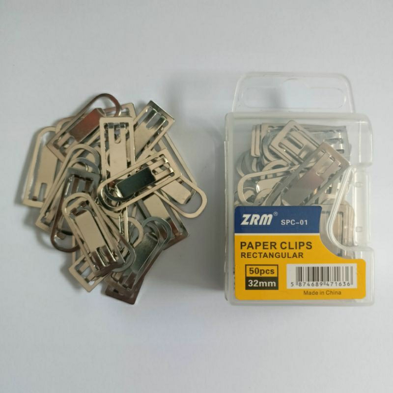 

PAPER CLIPS RECTANGULAR ZRM