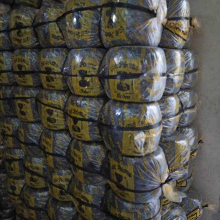 

(1 BALL) Tali Plastik Rafia COBRA Hitam