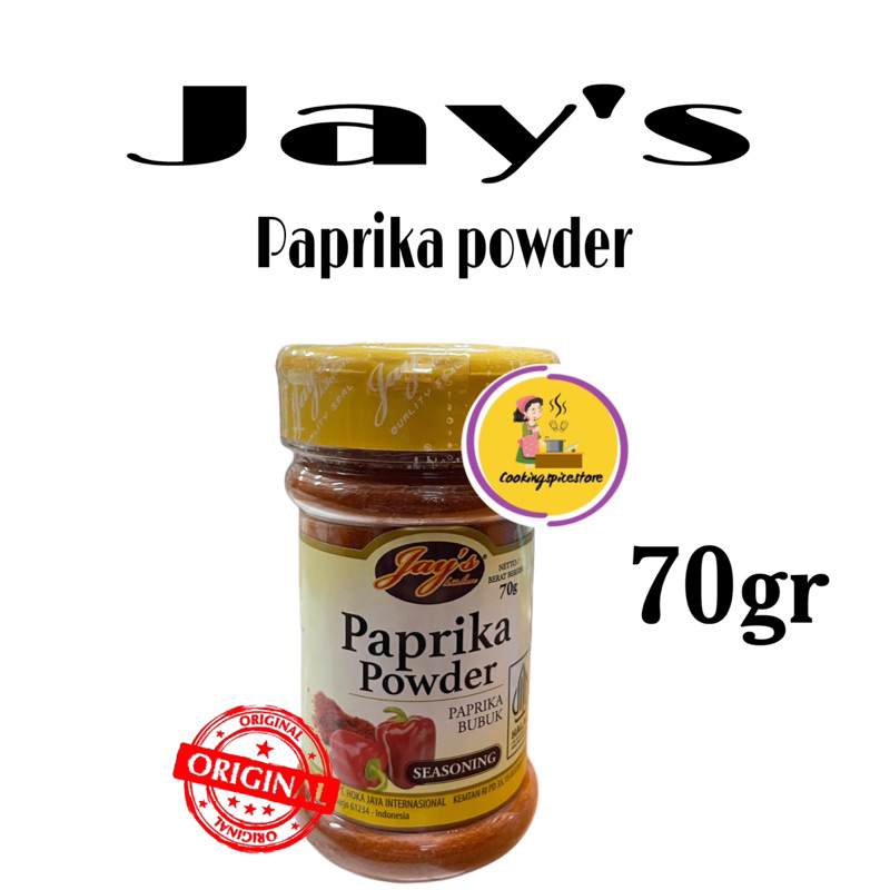 

Jay's Kitchen Jays Paprika Powder 70g - Bubuk Paprika