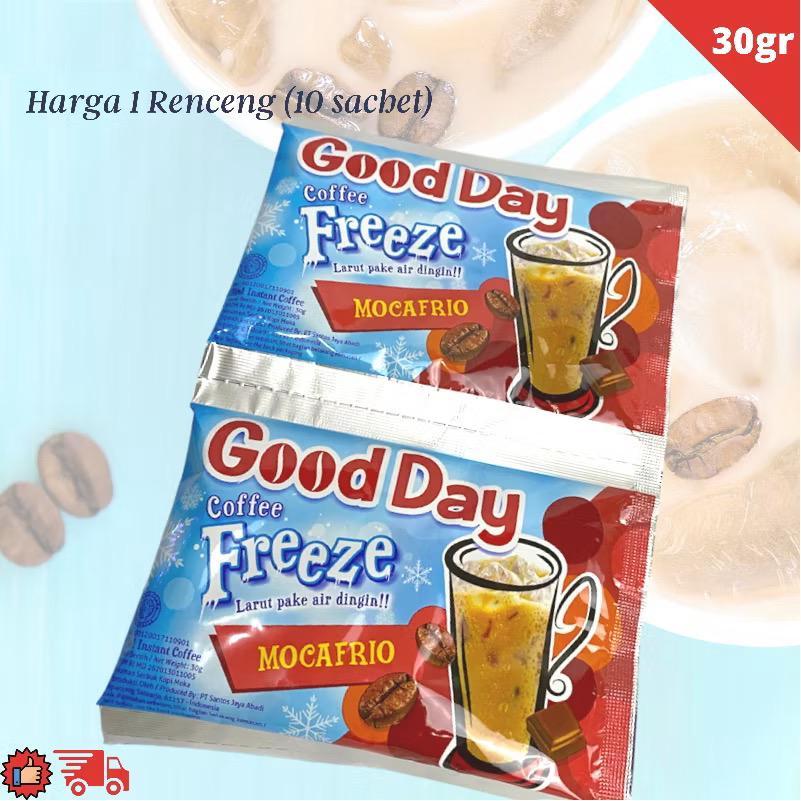 

COD GOOD DAY COFFEE FREEZE MOCAFRIO 1 RENCENG 10 pcs 30 gr