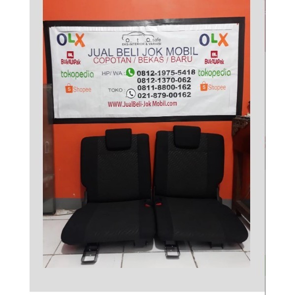 Jok Mobil Avanza Veloz Bagian Belakang Original