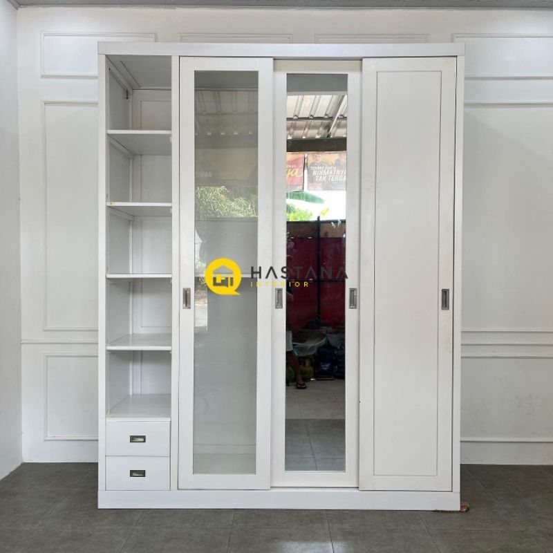 lemari pakaian minimalis lemari pakaian putih lemari pakaian kayu lemari pakaian pintu sleding