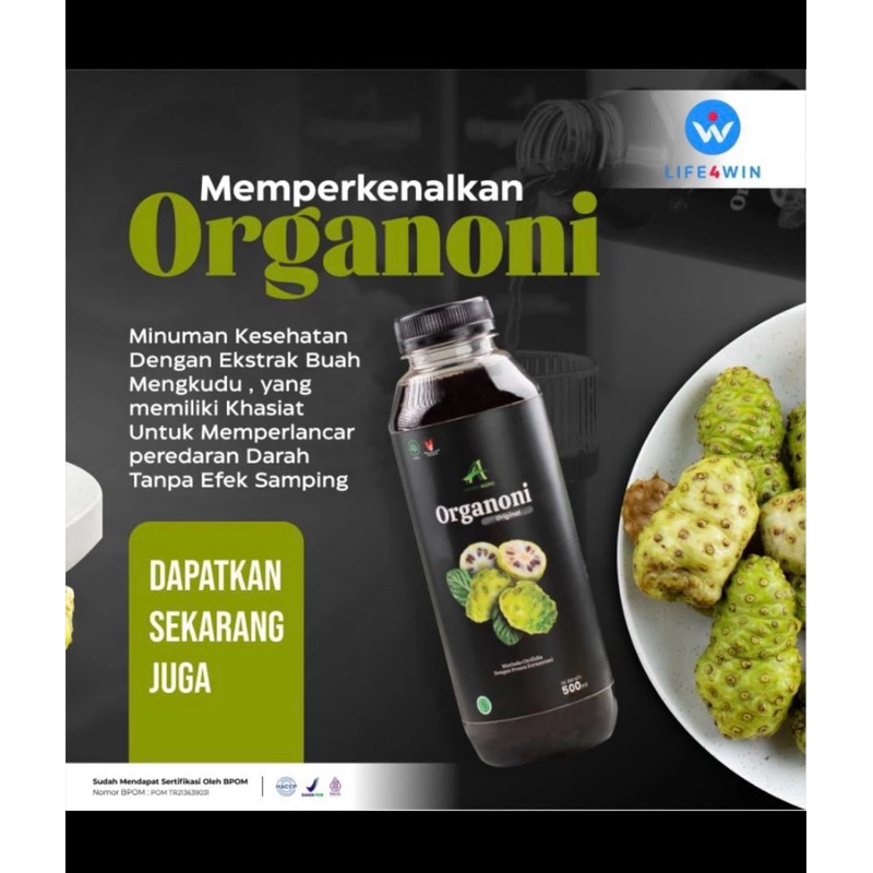 

Organoni Original Herbal Fermentasi Buah Mengkudu 500 ml BPom Daya Tahan Tubuh Melancarkan Peredaran Darah Solusi Kolesterol