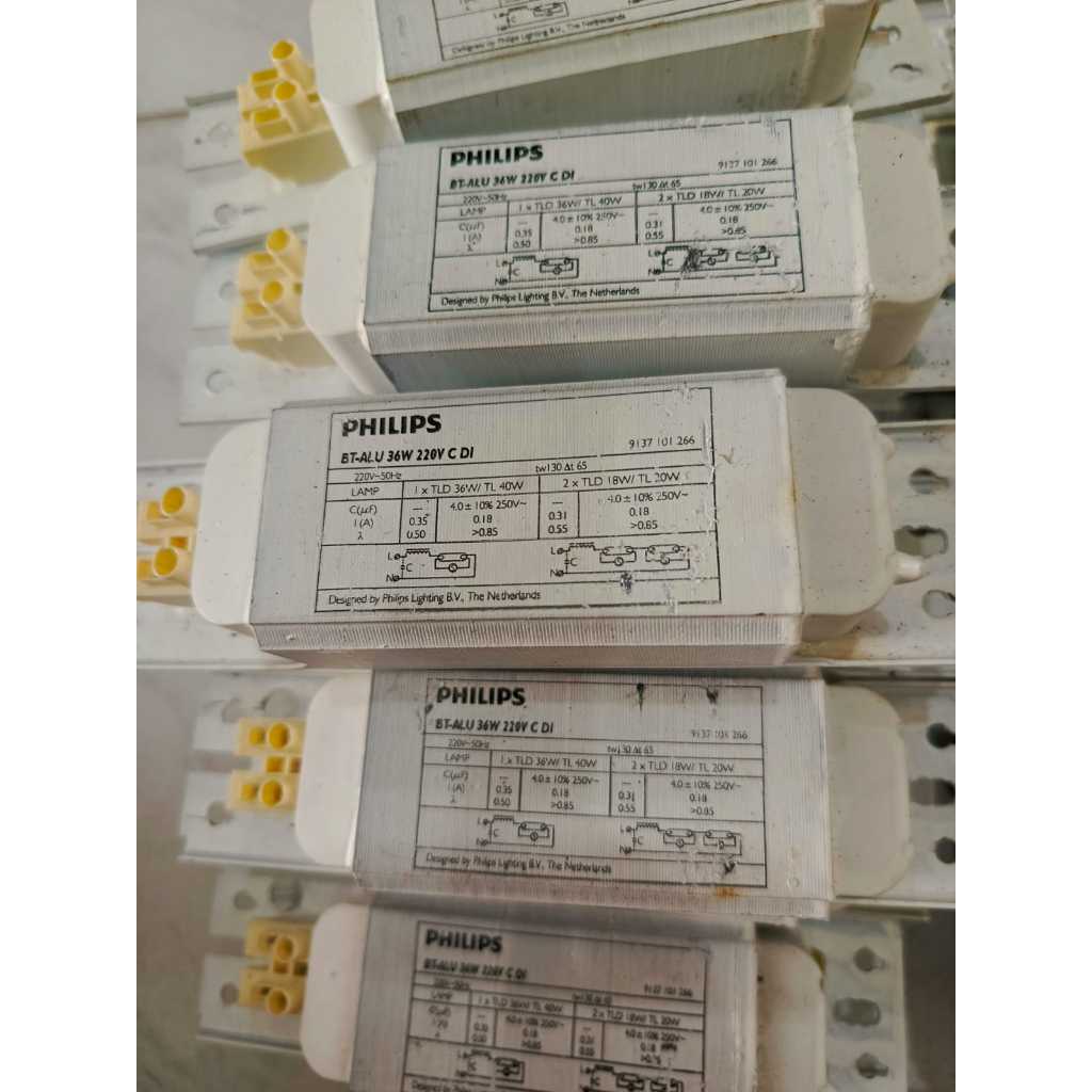 BALLAST PHILIPS BTA 18/36W 220V C DI / TRAFO BTA PHILIPS / BALLAST LAMPU TL-D ORIGINAL PRODUCT