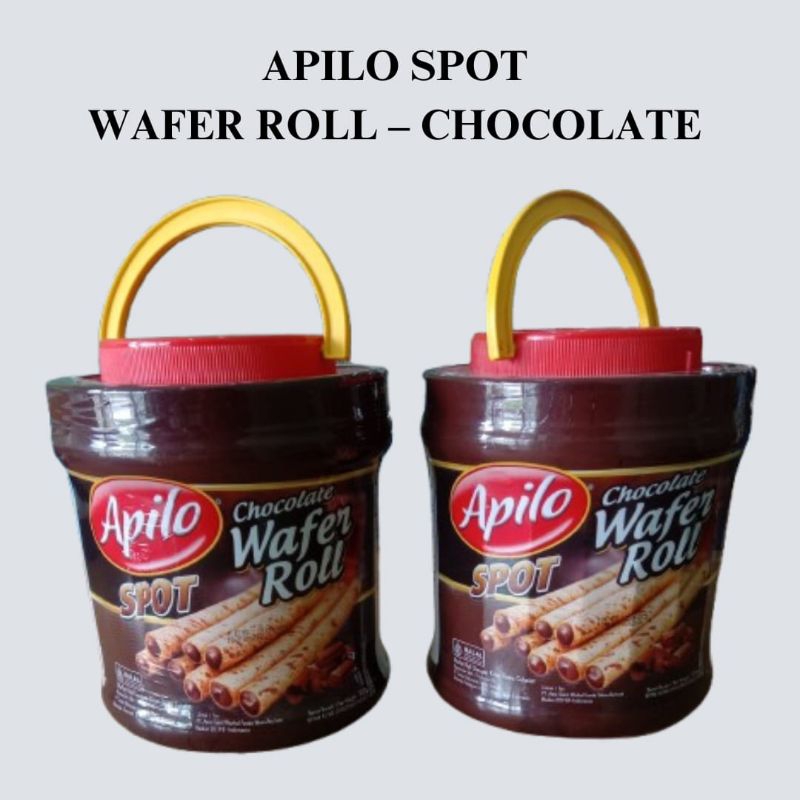 

Apilo Spot Wafer Stick Chocolate 500gr