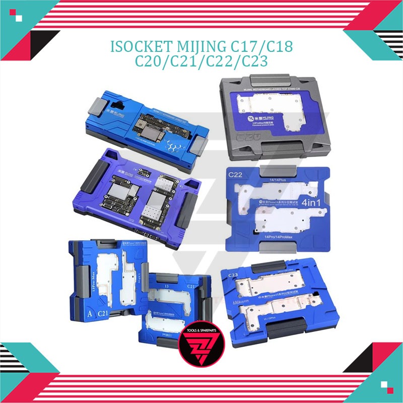 Isocket Mijing C17/C18/C18 PRO/C20/C21/ C22/C23/C23 PRO / Mijing Isocket Tester For Iph0ne X series 