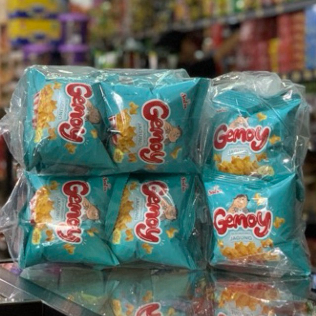 

Gemoy Snack pop corn manis isi 10pcs/pack