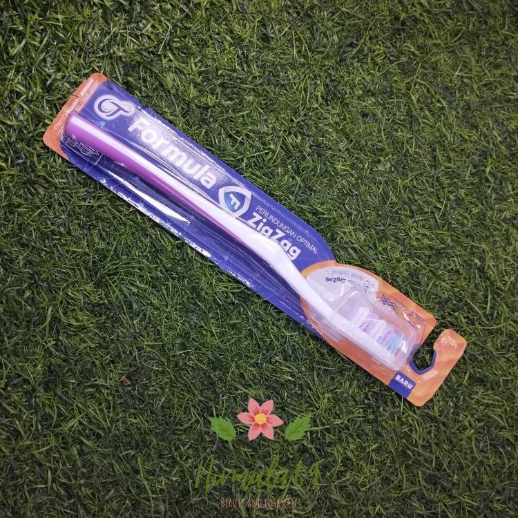 Formula Sikat Gigi Perlindungan Optimal Zigzag Soft/sikat gigi dewasa/sikat gigi zig zag/pembersih g