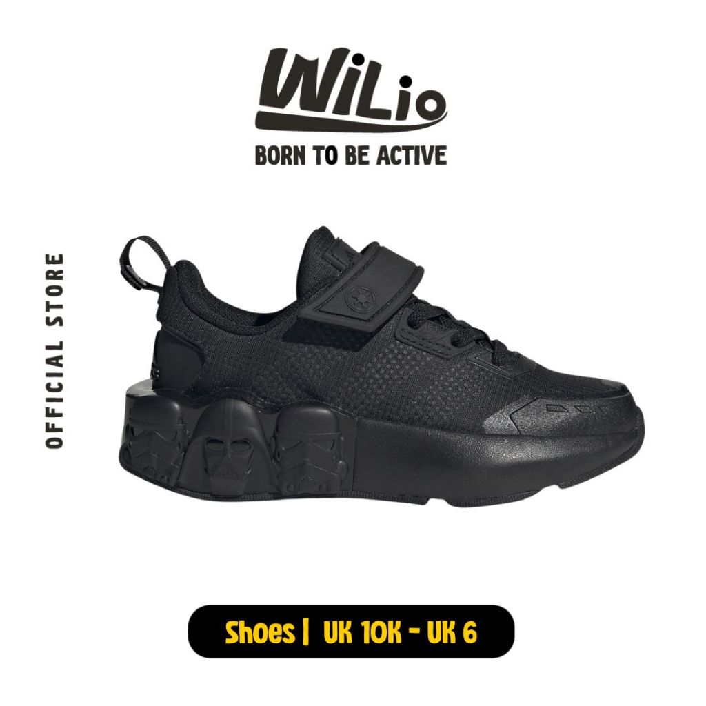 ADIDAS Star Wars Runner Shoes Kids ID5230 - Sepatu Anak (Hitam)