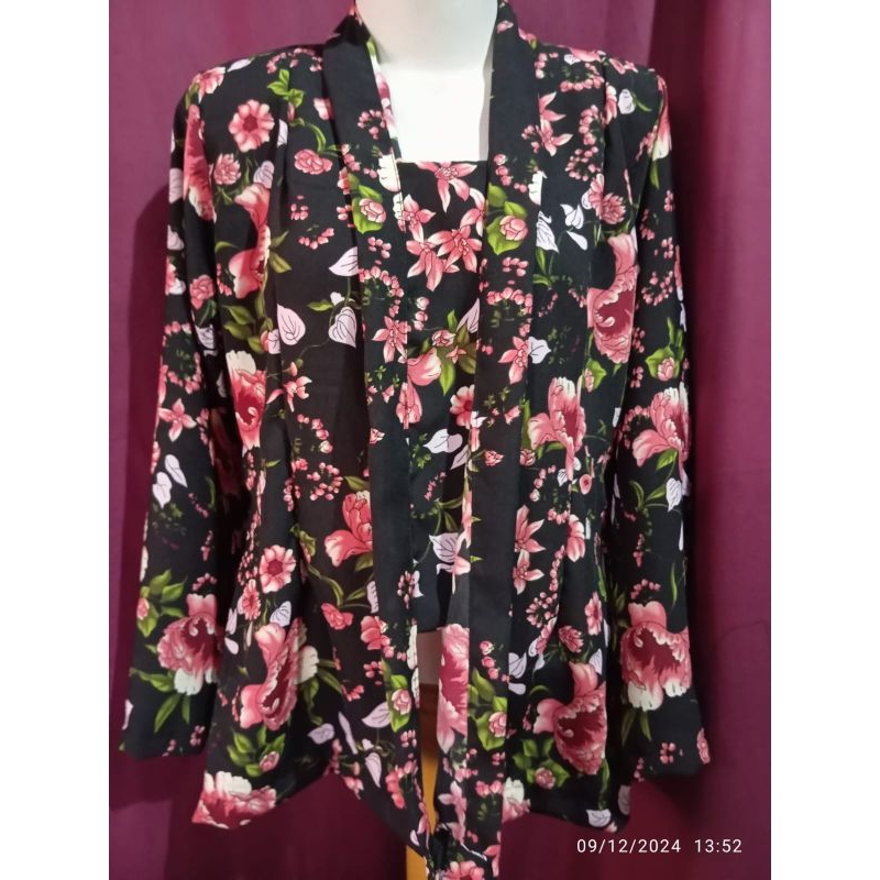 Kebaya bahan Wolfis premium