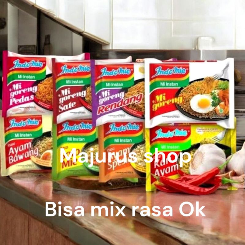 

Indomie Goreng, Soto, Ayam Bawang, Hype Abis, Kari Ayam BISA MIX 1 Dus Isi 40 pcs