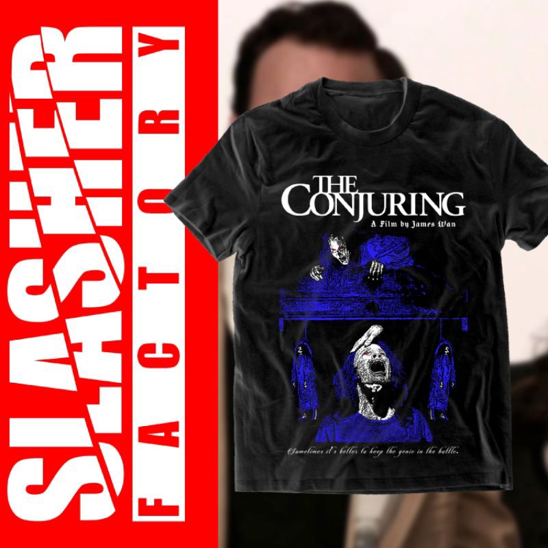 Kaos Horror Movie/Film THE CONJURING Tshirt