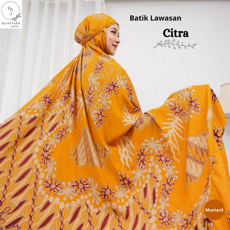 Mukena Dewasa Jumbo Batik Rayon Premium Terbaru Adem