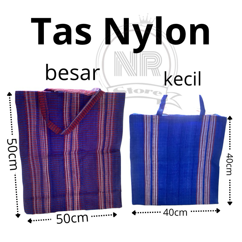 Tas Belanja Tas nilon Tas Laundry Tas Paket Nylon serbaguna