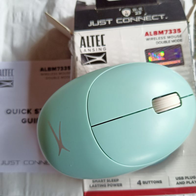 Altec Lansing Mouse Bluetooth Dual Mode ALBM7335 bekas