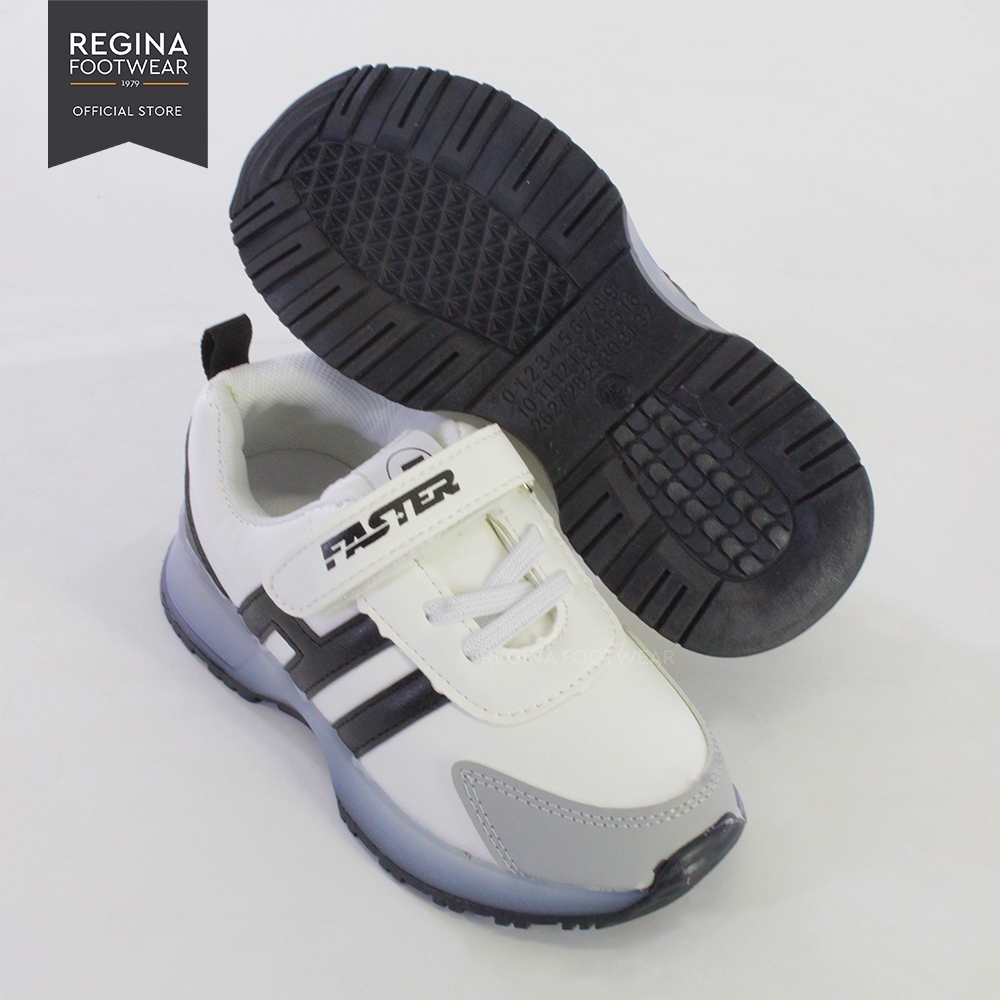 FASTER KIDS - SEPATU SNEAKERS LAMPU LED ANAK 2408-B14 - Size 26/30