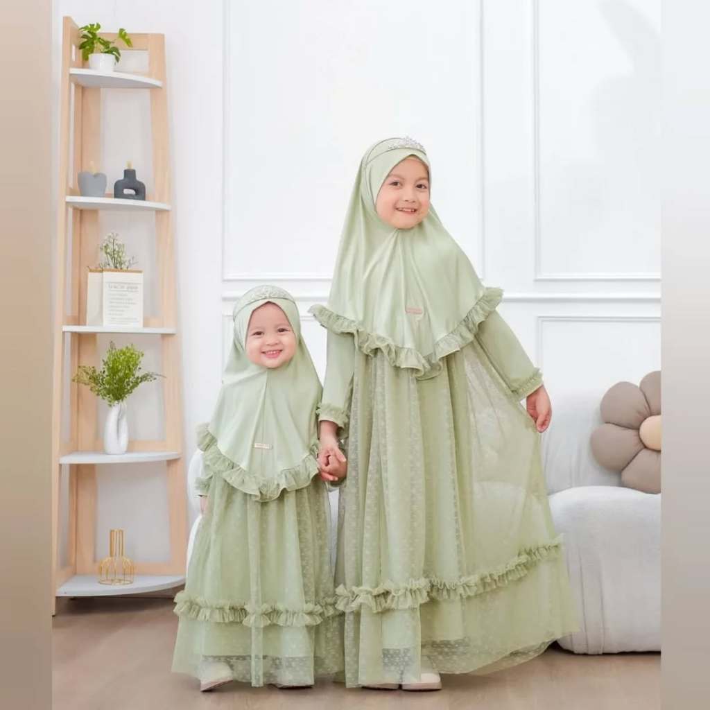 GAMIS ANAK PEREMPUAN 5 TAHUN GAMIS ANAK TERBARU MOANA DRESS GAMIS LEBARAN GAMIS SET HIJAB 2025