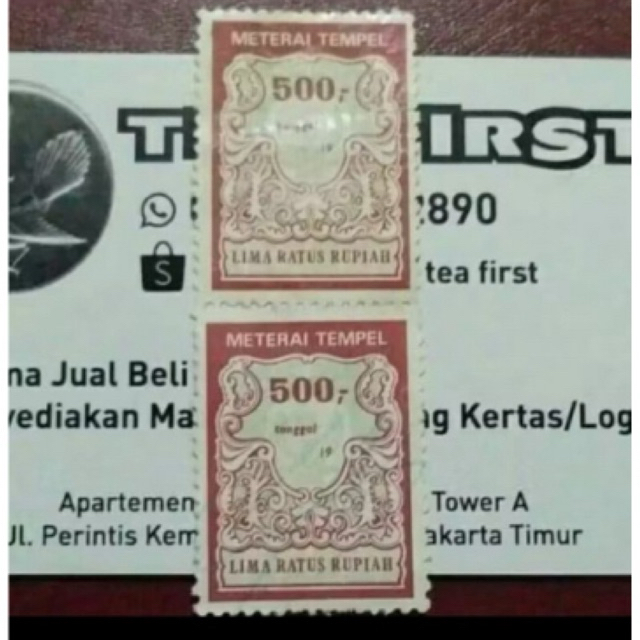 

MATERAI 500 RUPIAH TAHUN 1981-1985
