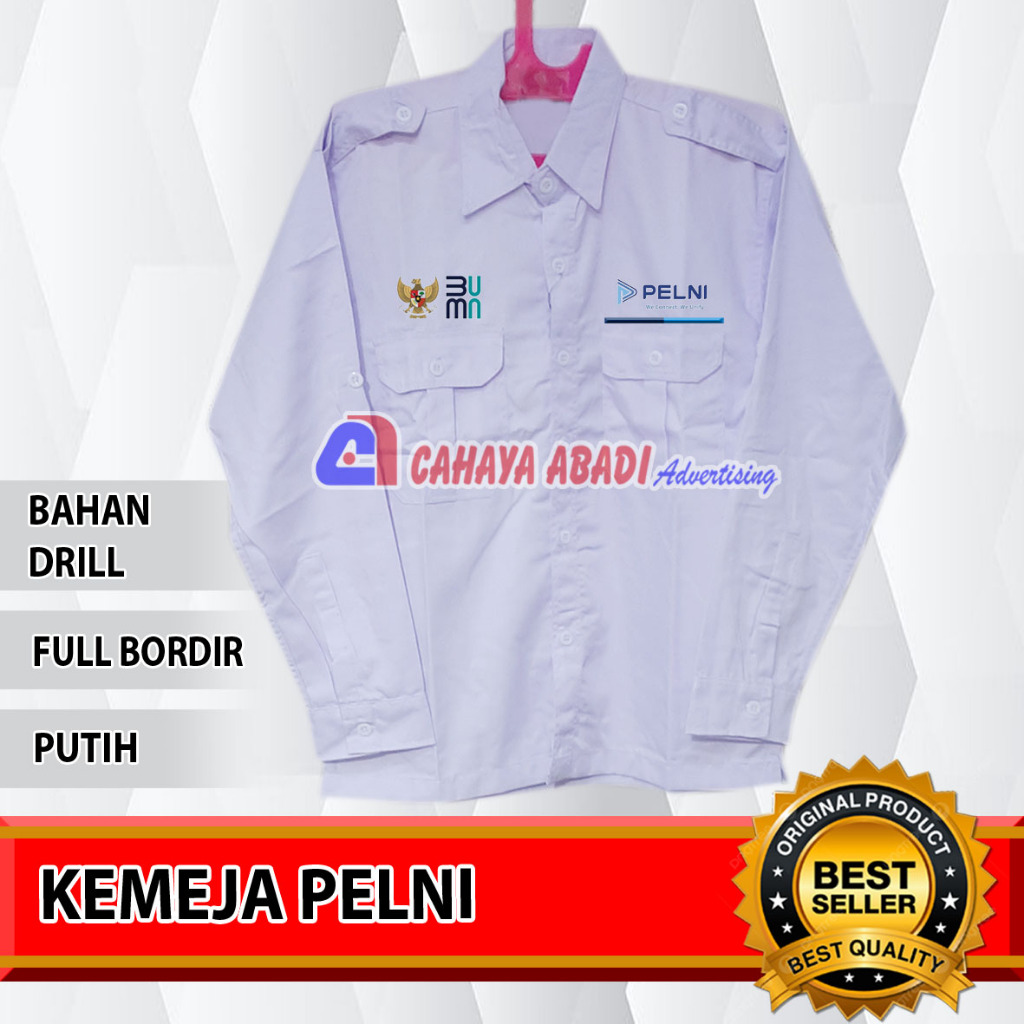 Kemeja BUMN Pelni Seragam BUMN Pelni Baju BUMN Pelni