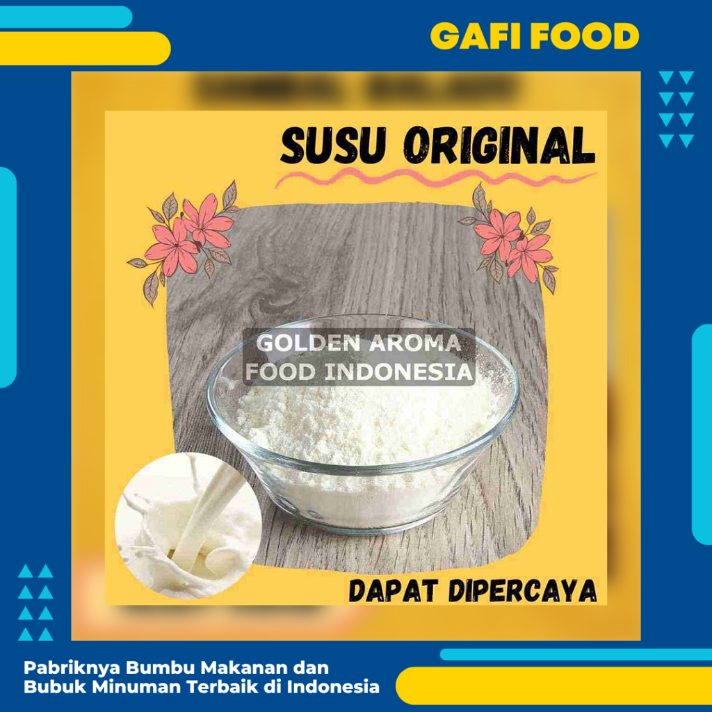 

Bumbu Tabur Rasa Susu Original, Jual Bubuk Tabur Susu Murah Enak Terbaik, Milk Seasoning Powder 1KG