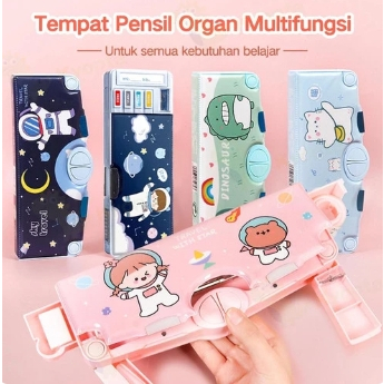 

4ds! Kotak Pensil/Tempat Pensil Bahan Plastik Multifungsi Untuk/Multifungsi Kotak Penyimpanan Alat