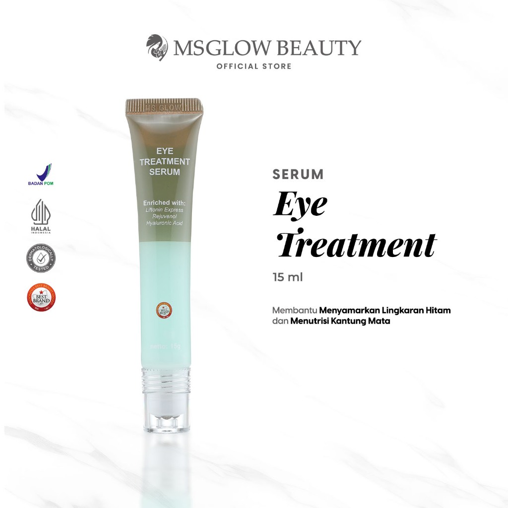 MS GLOW - EYE TREATMENT SERUM - 15 GR