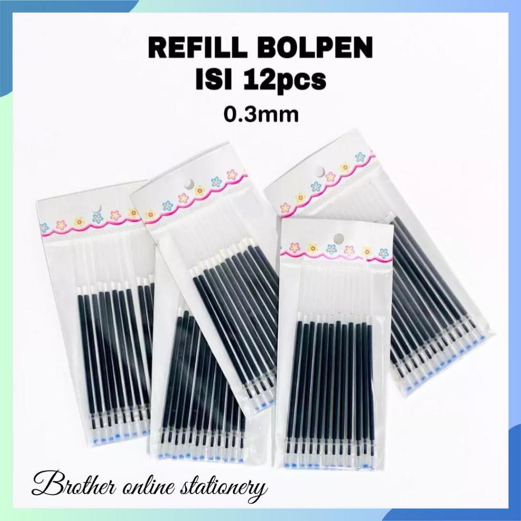 

BOS Refill Tinta Pulpen Gel / Refill Pulpen Cair / Refill Bolpen Gel