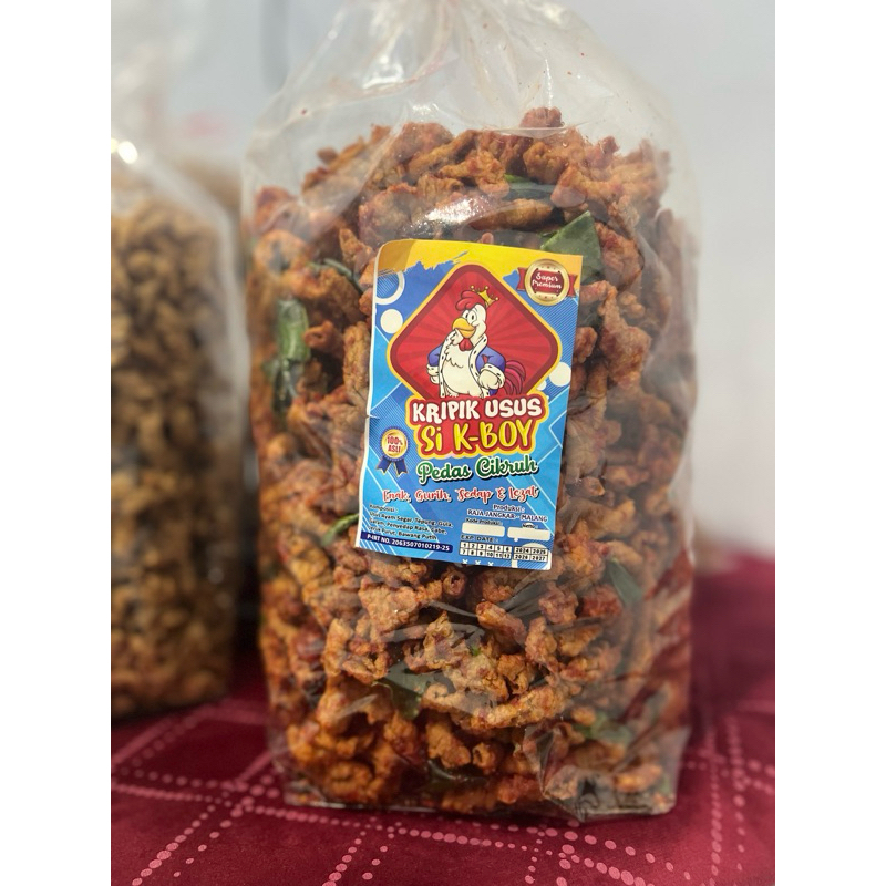 

kripik usus cikruh (500gram)